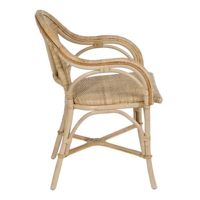 SILLA RATÁN NATURAL MILO