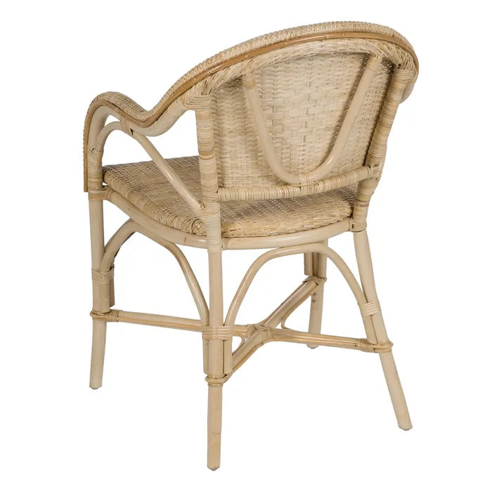 SILLA RATÁN NATURAL MILO