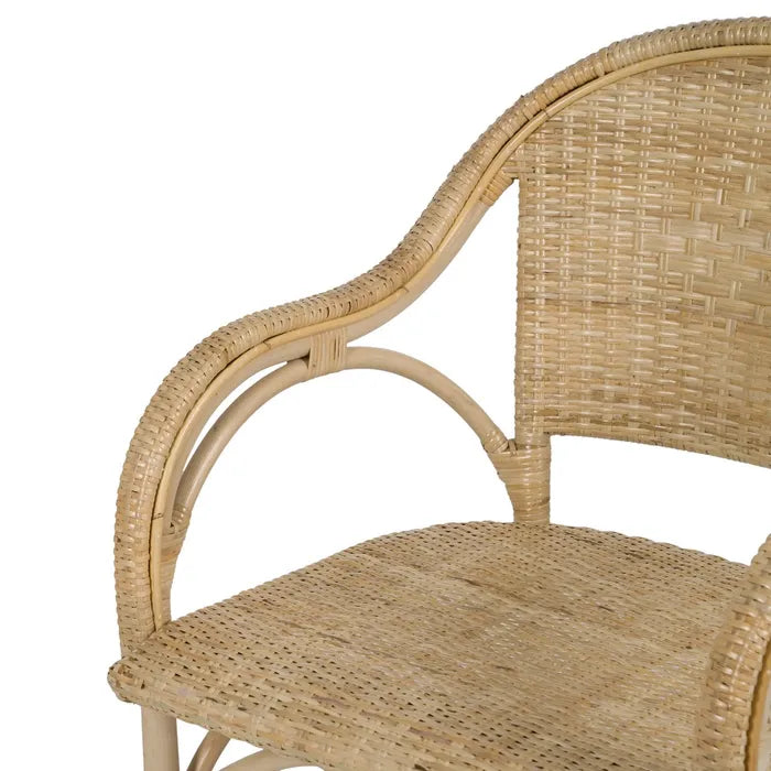 SILLA RATÁN NATURAL MILO