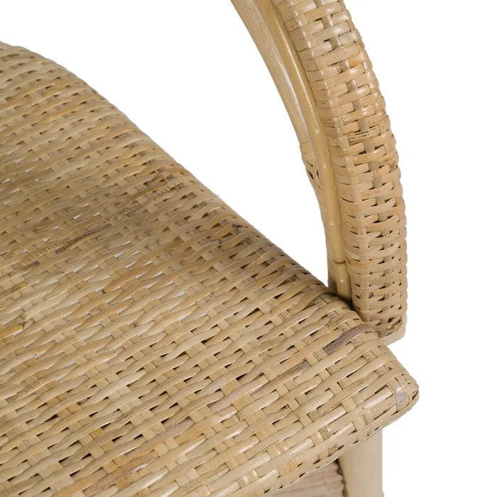 SILLA RATÁN NATURAL MILO